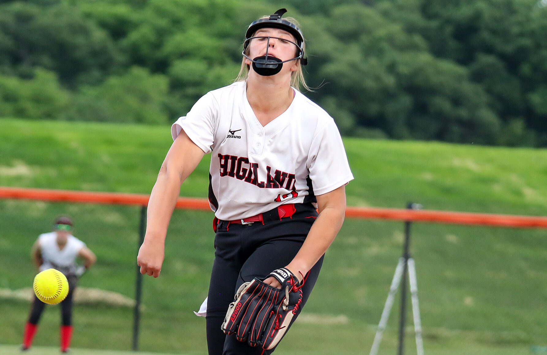 Highland vs. Waterloo softball